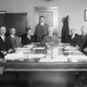 The board of the National Advisory Committee for Aeronautics photographed in 1929. Orville Wright is seated third from left. The original caption for the photograph identifies him as, “Orville Wright, Inventor of the airplane.” (US Library of Congress)